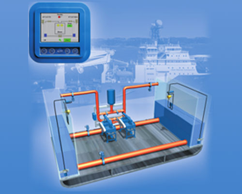 Blower anti-heeling system