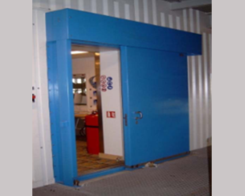 Fire sliding door